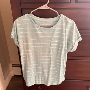 Light blue striped shirt